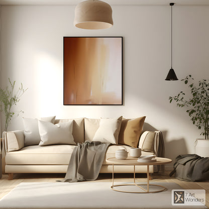 Brown Beige Shades Art